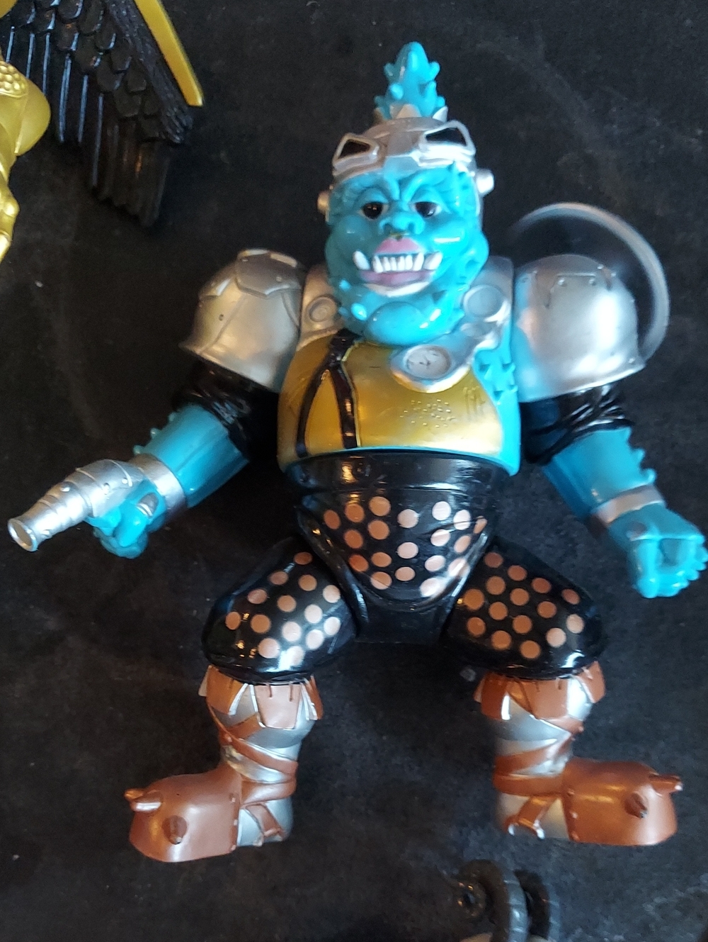 Blue Armored Monster Toy Action Figure - Kids Toys